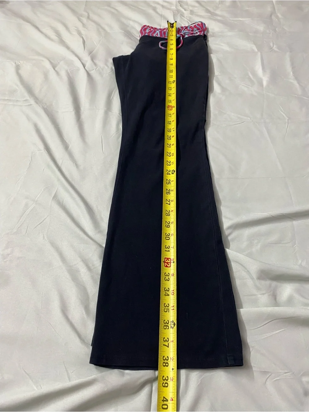Y2K Mossimo Geometric Waist Yoga Pants - Flare Leg - Size L - Picture 8 of 8